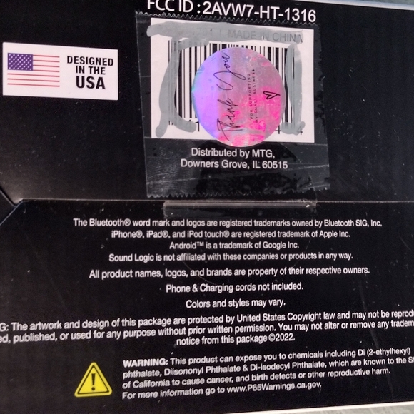 NEW SOUNDLOGIC Twin Wireless Speakers 3"x3.5" Bluetooth Ready - Picture 3 of 14